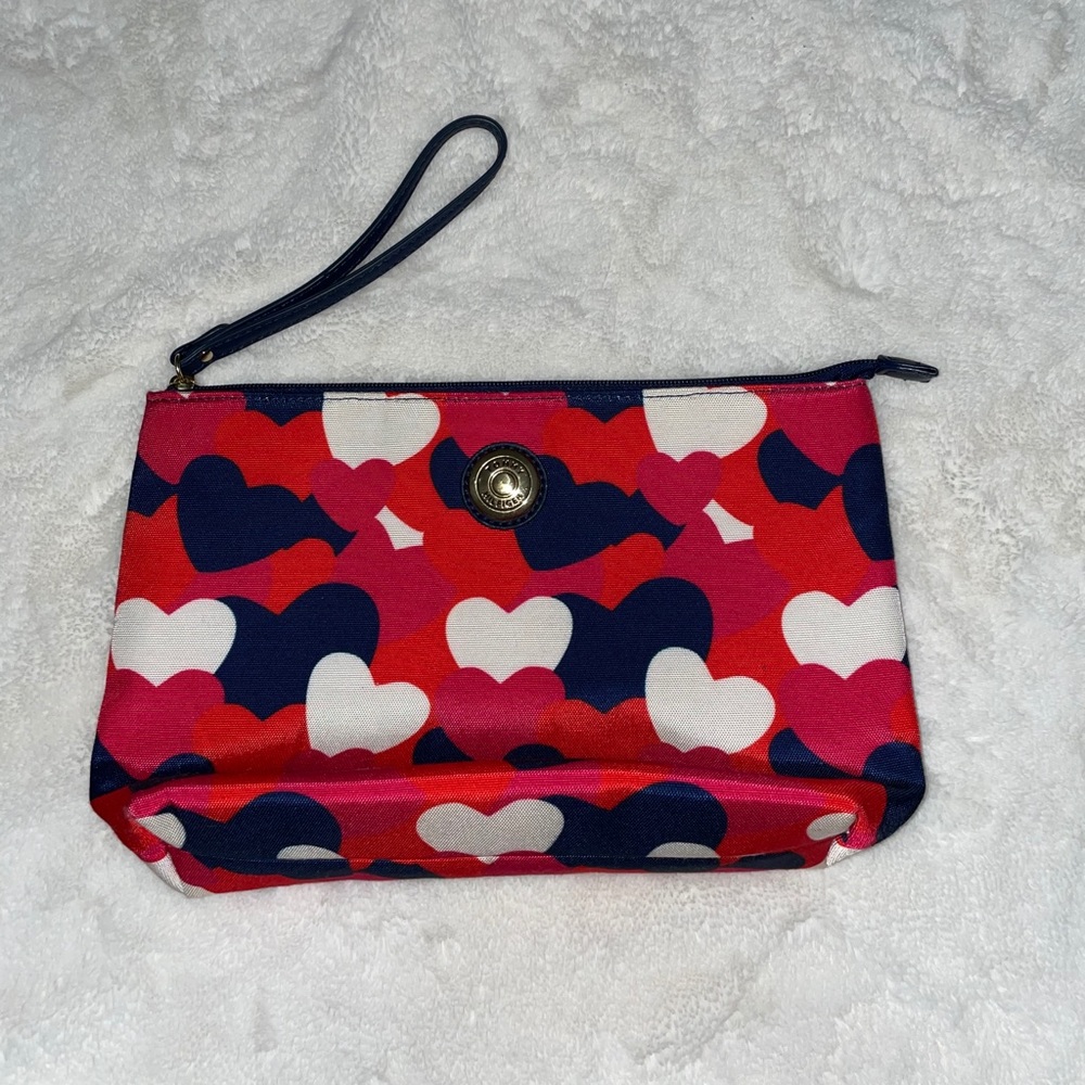 Tommy Hilfiger Heart Print Wristlet